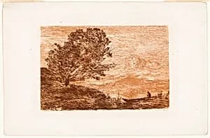 Lake in the Tyrol by Jean Baptiste Camille Corot