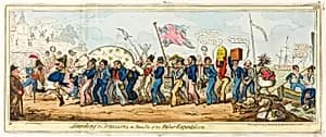 Landing the Treasures by George Cruikshank
