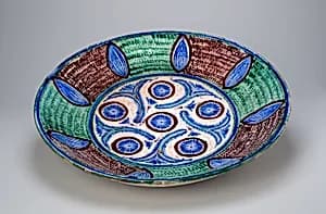 Large shallow dish by Unknown