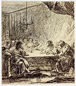 Last Supper by Circle of Franz Anton Maulbertsch