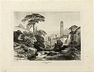 Le Casset; Vallee du Monetier by James Duffield Harding