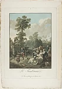 Le Tambourin (The Tambourin) by Charles Melchior Descourtis