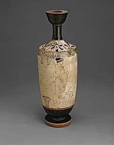 Lekythos (Oil Jar) by Ancient Greek