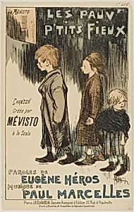 Les Pauv' P'tits Fieux by Théophile-Alexandre Pierre Steinlen