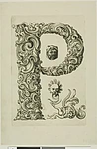 Letter P by Peter Aubry