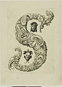 Letter S by Peter Aubry