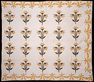 Lily Quilt by Unknown