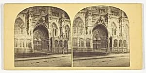 Lincoln Cathedral, South Porch by W. Woodward