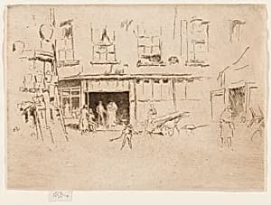 Little Court by James McNeill Whistler