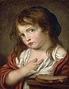 Little Girl Pouting
