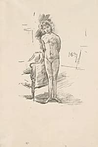 Little London Model by James McNeill Whistler