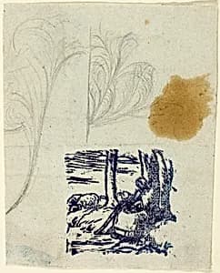 Little Shepherdess, Seated by Jean François Millet