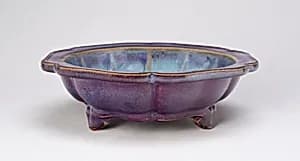 Lobed Basin for Flowerpot by Unknown