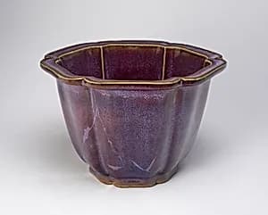 Lobed Flowerpot by Unknown