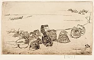 Lobster Pots - Selsea Bill by James McNeill Whistler