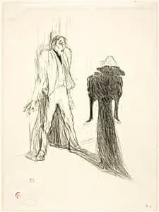 Lugné-Poé, in Image by Henri de Toulouse-Lautrec