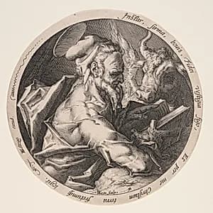 Luke, from The Evangelists by Jacques de Gheyn, II