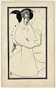 Portrait of Imitator of Aubrey Vincent Beardsley
