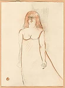 Mademoiselle Cocyte by Henri de Toulouse-Lautrec