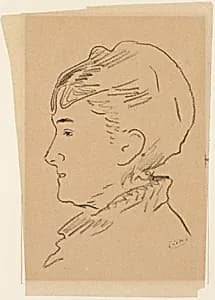 Mademoiselle Isabelle Lemonnier by Édouard Manet