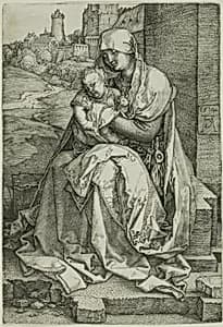 Madonna by the Wall by Albrecht Dürer