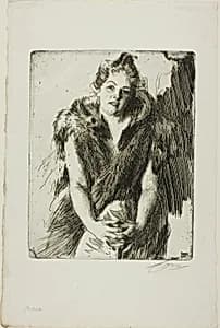 Maja von Heijne by Anders Zorn