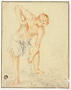 Man with Spade