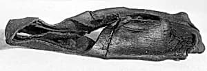 Man's Horned Toe Shoe by Unknown