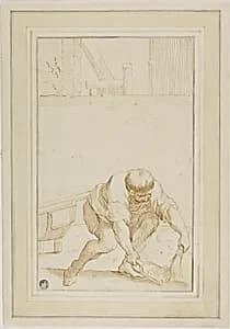 Manure Collector by Annibale Carracci