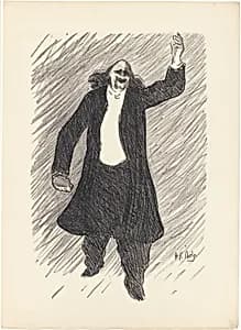 Marcel Legay, from Le Café-Concert by Henri-Gabriel Ibels