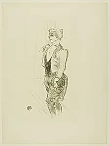 Mary Hamilton by Henri de Toulouse-Lautrec