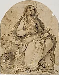 Portrait of Follower of Giovanni Battista Gaulli