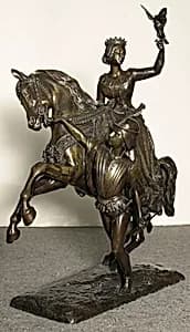 Mary of Burgundy by Jean-Auguste Barre