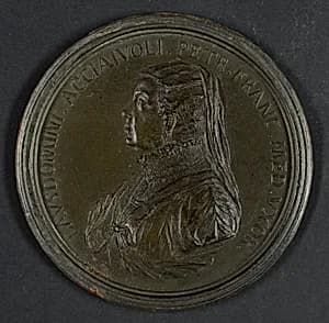 Medal Depicting Laudomia Acciaiuoli