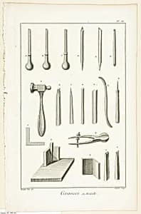 Medal Engraving, from Encyclopédie