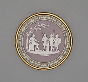 Medallion with Sacrifice by Wedgwood Manufactory