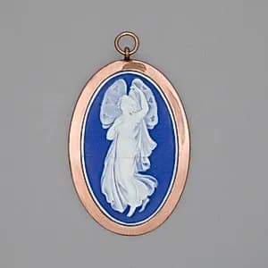 Medallion with Zephyrus by Wedgwood Manufactory