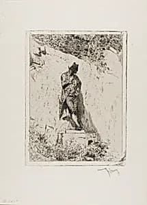 Meditation by Mariano Fortuny y Marsal