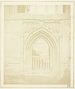 Melrose Abbey by William Henry Fox Talbot
