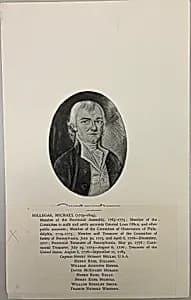 Michael Hillegas by Unknown artist