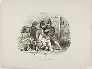 Military Prison by Denis Auguste Marie Raffet
