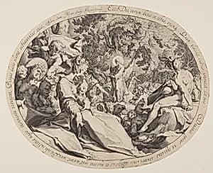 Miracle of the Loaves by Jacques de Gheyn, II