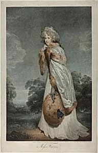 Miss Farren by Francesco Bartolozzi