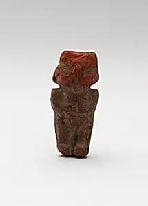 Mold-Made Female Figurine by Moche