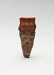 Mold-Made Female Figurine by Moche
