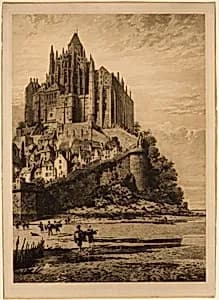 Mont Saint-Michel by Axel Herman Haig