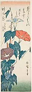 Morning Glories by Utagawa Hiroshige