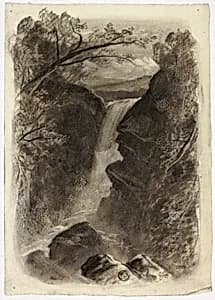 Mountain Waterfall by Elizabeth Murray
