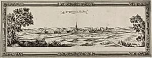 Moyenvic, Lorraine, 1631 by Nicolas Cochin
