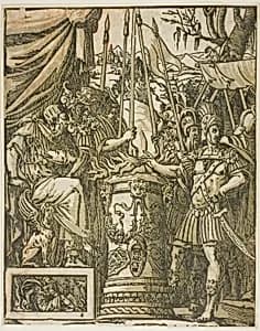 Mucius Scevola by Andrea Andreani